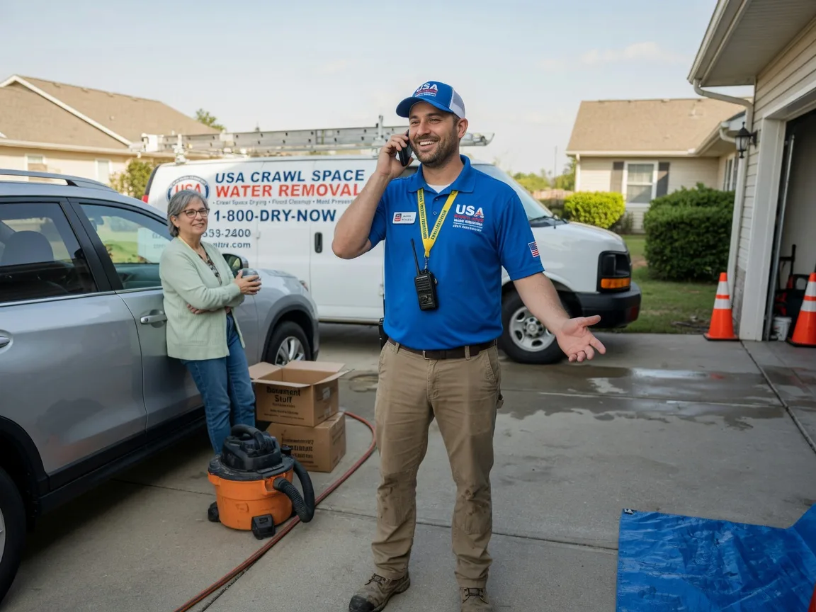 Crawl Space Water Removal Eagletown, OK FAQs
